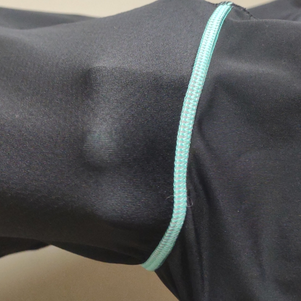 Champion‎ athletic top. Black/turquoise Size XXL - Picture 8 of 12